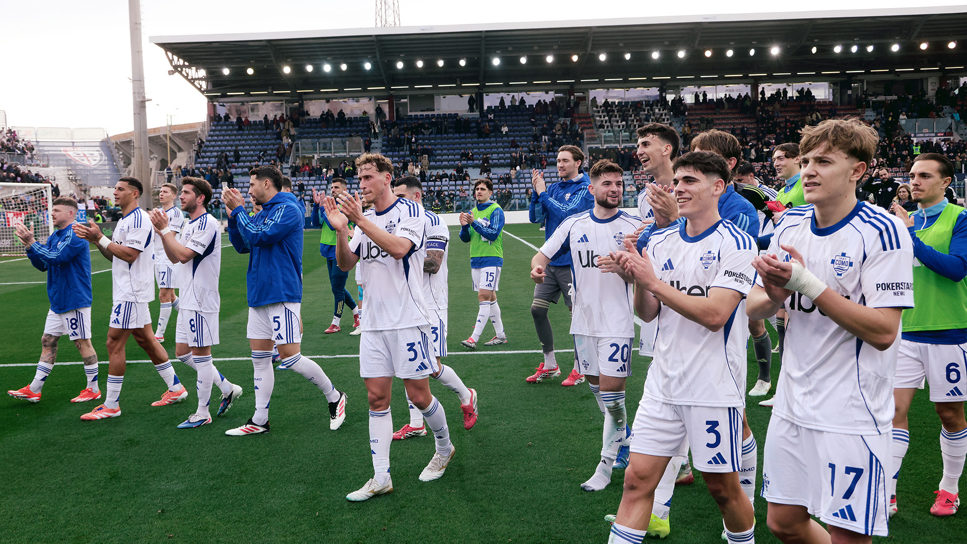 Como Secured Three Points at Cagliari